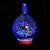 3D Glass Aroma Diffuser Colorful Lamp Humidifier Night Light