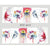 1pcs Nail Sticker Butterfly Flower Water Transfer Decal Sliders for Nail Art Decoration Tattoo Manicure Wraps Tools Tip JISTZ508
