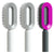 Self Cleaning Hair Brush For Women One-key Cleaning Hair Loss Airbag Massage Scalp Comb Anti-Static Hairbrush